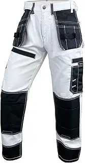 [NOTUS The South Wind] Notus Men's Work Safety Pants Cordura Knee Reinforced Casual Tactical Trousers Utility Tools Holster Pockets