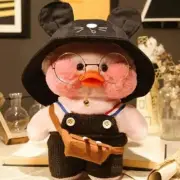 30cm Lalafanfan Ducks Plush Soft Toys Ducks Doll Plush Toy Pink B