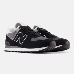 NEW BALANCE 紐巴倫 574 復古鞋系列 男款 黑白 U574BS2D