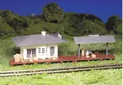 Vintage Bachmann HO Scale Suburban Station Unopened Kit