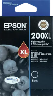Epson 200 XL DURABrite Black Ink Cartridge