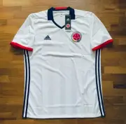 Authentic Adidas Colombia 2016/17 Away Soccer Jersey Shirt L