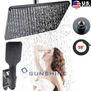 Square Sistema De Cabezal Ducha Regaderas Con Manguera Para Baño Modernas Lluvia