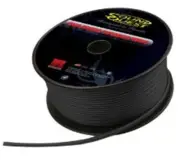 Sound Quest SQVLS18BK By Stinger 18 Gauge Car Audio Black Speaker Wire - 50 Feet