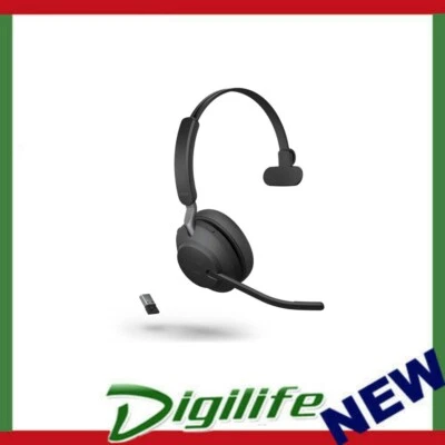 Jabra Evolve2 65 MS Team Mono Bluetooth Headset (USB-A Dongle)