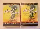 Madina Herbal 100% Natural Soap Bath/Face/Beauty/Black/Halal/Vegan. Two Bars!