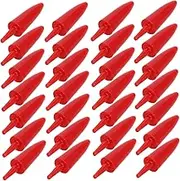 SOPOTUTU 100pcs Snowman Nose DIY Kit Plastic Snowman Accessories for Christmas Decorations Winter Craft Supplies Building Easy Application Weather Resistant