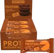Nutry Nuts Protein Hazelnut Butter Cups Double Choc, 12 x 42g
