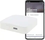 Tuya Bluetooth Gateway Wireless Bluetooth Hub BridgeWorks for All Tuya Bluetooth Mesh Devices App Control Compatible with Alexa Google Home (Bluetooth Hub)