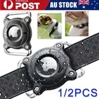1/2x Waterproof Dog Cat Collar Holder Silicone Pet Air Tag Case For Apple Airtag
