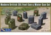 Gecko 1/35 Modern British 20L Fuel Can & Water Can Set