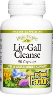 HerbalFactors by Natural Factors, Liv-Gall Cleanse, Supports Liver and Gallbladd