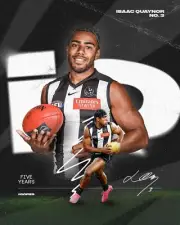 COLLINGWOOD MAGPIES PREMIERS AFL FOOTBALL CHAMPION TEAM PLAYER POSTER,FREE POST,