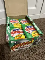 1990 Tops Baseball Bubble Gum Cards UNOPENED Packs