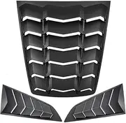 Rear & Side Window Louver Compatible for C7 Corvette Stingray Grand Sport Z51 Z06 ZR1 2014-2019 Windshield Sunshade Cover GT Lambo Style