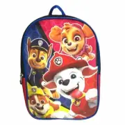 Paw Patrol Boys Toddler School Backpack Book Bag Marshall Chase Rubble Kids 11"