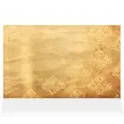 Home Decor Wall Sign Brown and Yellow Paper Style D Art Picture Frame