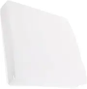 BUGUUYO 100 Sheets Pad Paper Shredded Paper for Birds Paper Liner for Parrot Cages Parrot Cage Paper Liners Budgie Sawdust Guinea Pigs Rat Bedding Swabs Gazebo Gauze Bird Cage Liners White