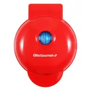 EWM015R# Electric Nonstick 4.5-inch Mini Waffle Maker, Belgian Waffles, Compa...