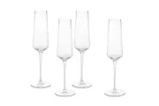 Lucent Champagne Glasses, Set of 4