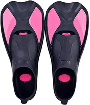 qwmvhfg, Universal Full Foot Short Fins Scuba Diving Swim Training Flippers Kid Adult Swimming Fins Snorkeling Water Fin