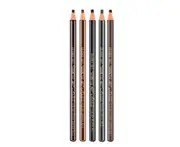 5PCS Beginners Pull Line Eyebrow Pencil Waterproof and Sweat-proof Eyebrow Pencil Non-marking Long-lasting Peelable Eye Makeup Tool