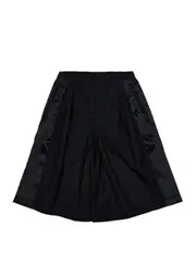 [COMME des GARCONS SHIRT] Wool X Satin Polyester Shorts