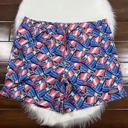 Vineyard Vines Men's XL Flippers Printed Chappy Swim Trunks Shorts