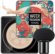 CC Cream, Mushroom Head Air Cushion, Liquid Foundation, BB Cream, Concealer Cover, Make Up Concealer for Face and Neck, Primer Durable and Perfect Coverage, Ivory