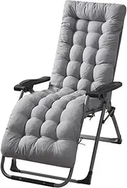 Garden Furniture Cushion - Sun Lounger Chair Cushions, Sunlight Patio Cushions | Thickened Recliner Chair Pad, Anti-Slip Recliner Pad Rocking Chair Relaxing Mat for Garden Backyard