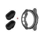 Dustproof Watch Cap TPU Clear Bumper Cover Case For Garmin Fenix 5X 5S 5 Plus
