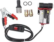 Bewinner 12V Fuel Pump - Explosion Proof Quiet Self Priming Oil Transfer Pump, 12V Gasoline Pump with Switch for Kerosene