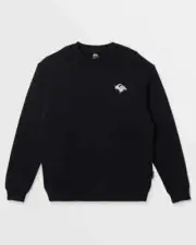 QUICKSILVER MENS Sweatshirt DNA Thorn Logo Crewneck Sweater XL New Surf Black