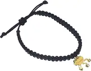 FONDOTIN Pet Necklace Puppy Collars Puppy Necklace Collar Dog Collar Bells Puppy Collar Necklace Catnip Pet Collar Dog Chain Collar Kitten Necklace Cat Puppy Accessories Black Polyester