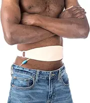 Tuck-Away PD Dialysis Belt by Stickman (Beige, Large)