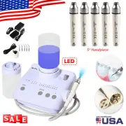 Dental Ultrasonic Piezo Scaler for EMS Cavitron Woodpecker/5*LED light Handpiece