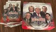 DECISION 2016 POLITACAL TRADING CARDS EMPTY BOX & WRAPPERS - NO CARDS