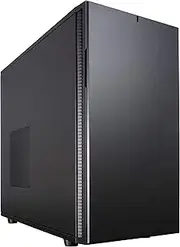 Fractal Design Define R5 - Mid Tower Computer Case - ATX - Optimized for High Airflow and Silent - 2X Fractal Design Dynamic GP-14 140mm Silent Fans Included - Water-Cooling Ready - Black