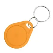 10Pcs IC Card UID Key Fobs RFID Proximity 13.56MHz Rewritable Smart Tag Yellow