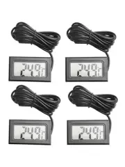 Wide Temperature Range LCD Thermometer for Refrigerator Freezer Aquarium