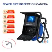 7" Endoscope Self Leveling 512HZ HD DVR 16GB Pipe Sewer Drain Inspection Camera