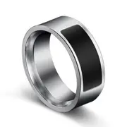 2PC NFC Multifunctional Waterproof Intelligent Ring Smart Digital Ring Gift _6