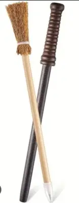 Halloween Pencils Broom Witch Wizard Wand Set Of 2 Pencils FREE SHIPPING