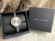 NWT Marc By Marc Jacobs Silver Tone Stainless Steel Ladies WATCH 36mm