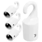 4 Pcs Curtain Hook Vertical Blinds Ends Replacement Window Parts Wand Hooks