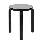 ARTEK STOOL 60 三腳圓凳 （全黑）