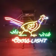 Pheasant Hunter Beer Glass Custom Neon Sign Bar Restaurant Home Light 19"x15"