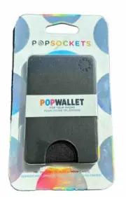 Popsockets PopWallet “ Black” Of Phone Card Holder (S)