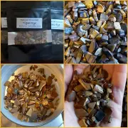 Tigers Eye Crystal Chips. 50g
