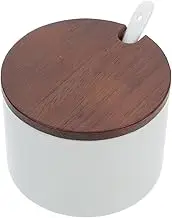 Ceramic Seasoning Jar Sugar Bowl Bowls Salt Container Small Jar with Lid Toppings Containers with Lids Sugar Canisters Spice Dispenser Condiment Pot Ceramics